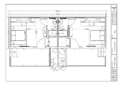 Bedroom Pod Layout Plan