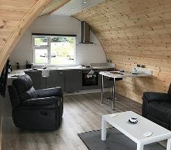 Camping Pod interior